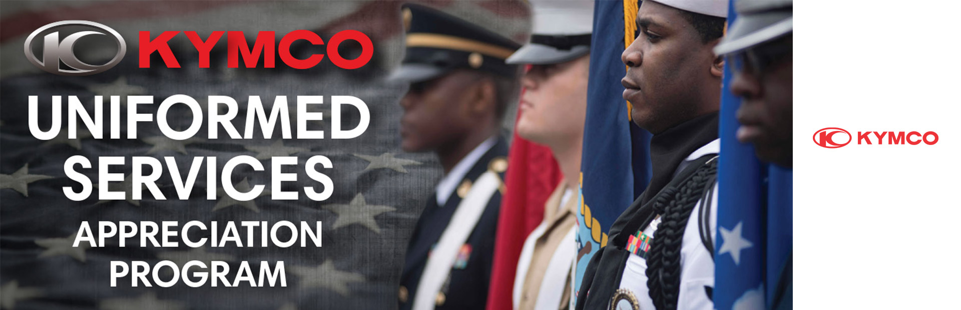 KYMCO: 2019 Uniformed Services Appreciation Program